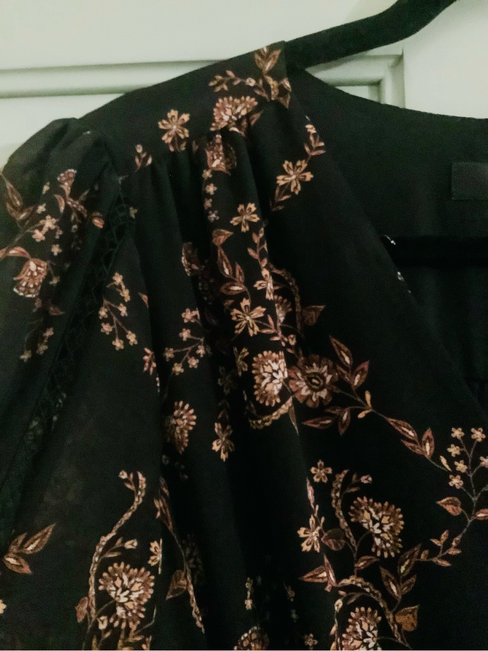 Ever New Dress, Floral Print, Fringe Sash Belt - Picture 2 of 13